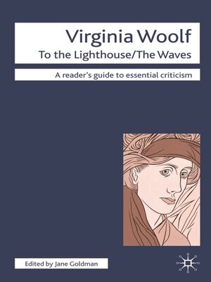 cover image of Virginia Woolf--To the Lighthouse/The Waves